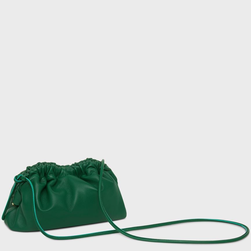 Women's Mansur Gavriel Mini Cloud Clutch Bags Green | AU 470MLE